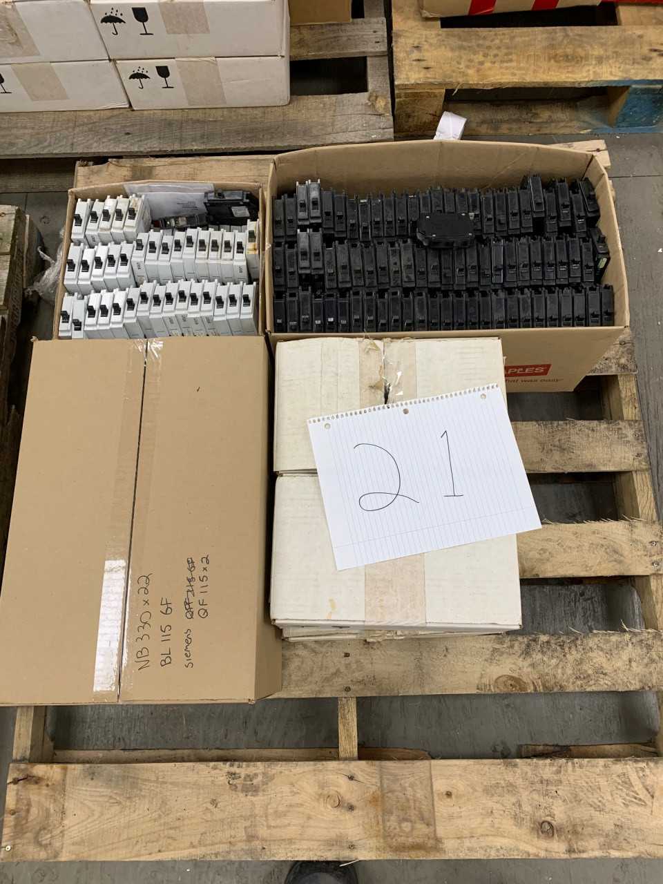 Assorted Pallet of Circuit Breakers - MISCELLANEOUS