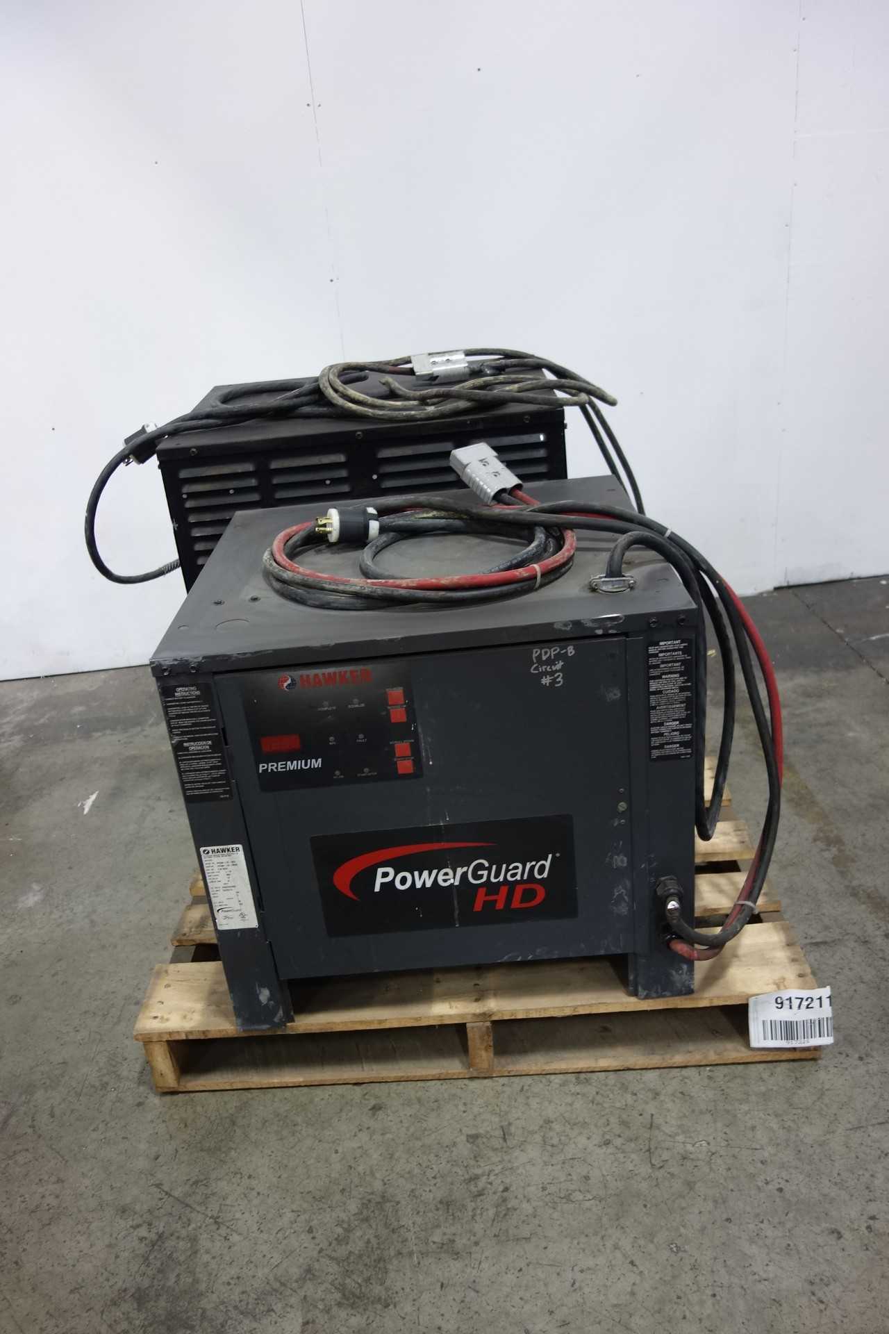 LOT OF 2 FORKLIFT BATTERY CHARGERS - ELECTRICAL COMPONENTS