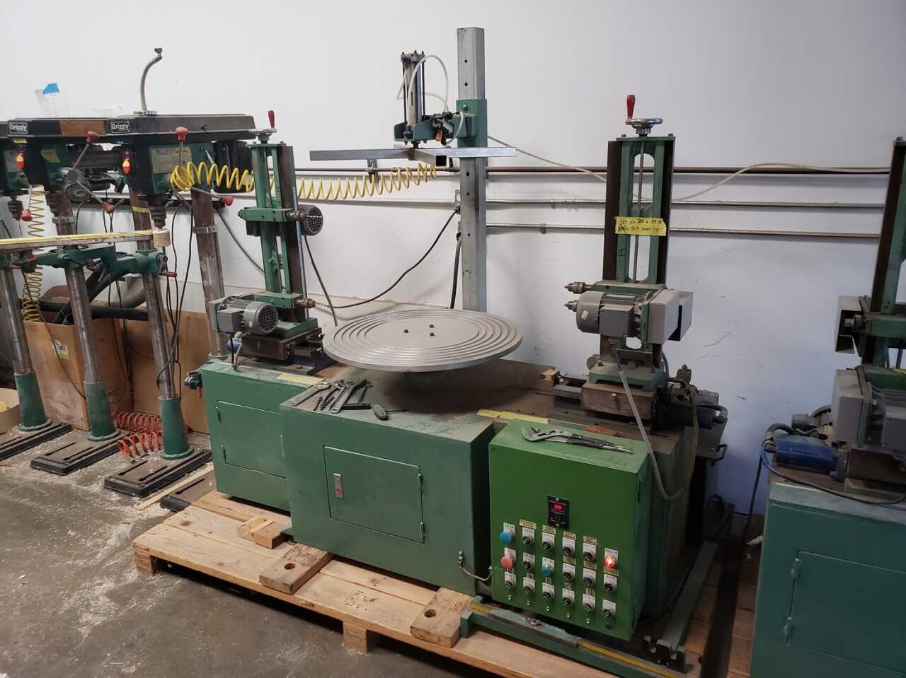 Semi Automatic Indexing Drilling Machine for 16" to 26" Diameter Cylinders - DRILLING MACHINES