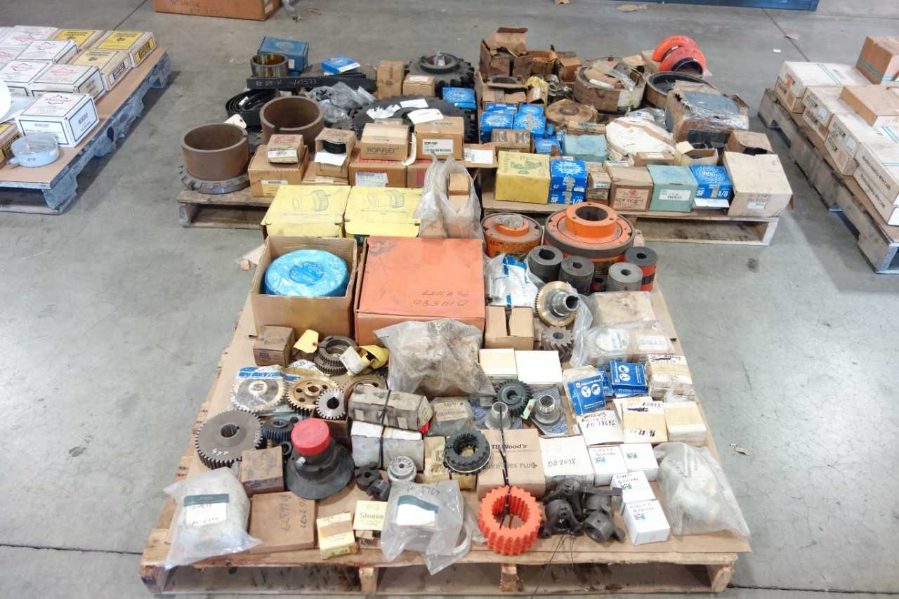 3 PALLETS OF ASSORTED POWER TRANSMISSION - POWER TRANSMISSION
