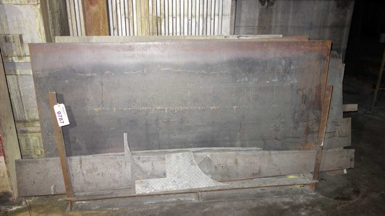 METAL PLATE STOCK WITH UPRIGHT RACKING - MISCELLANEOUS
