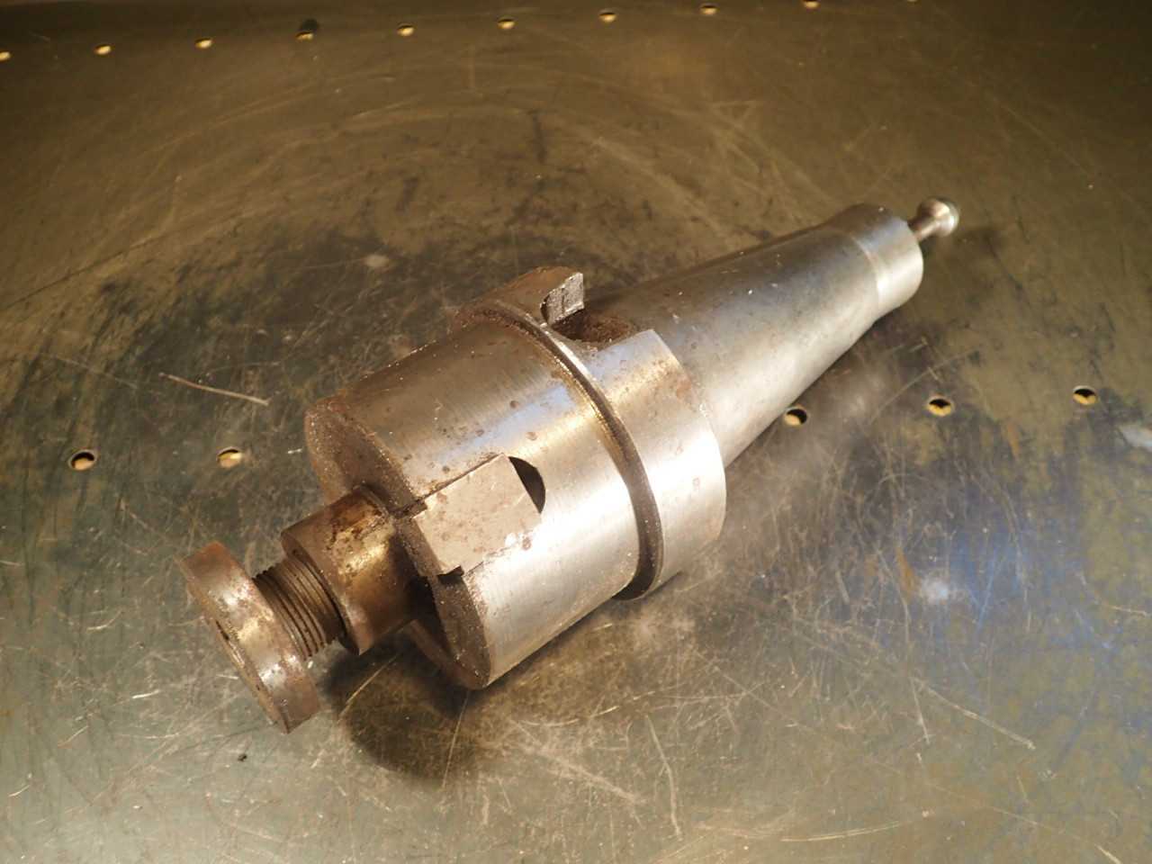 1-1/2" Shell Mill Arbor Tool Holder: 3" Projection, NMTB-50 Taper Shank - HOLEMAKING TOOLS