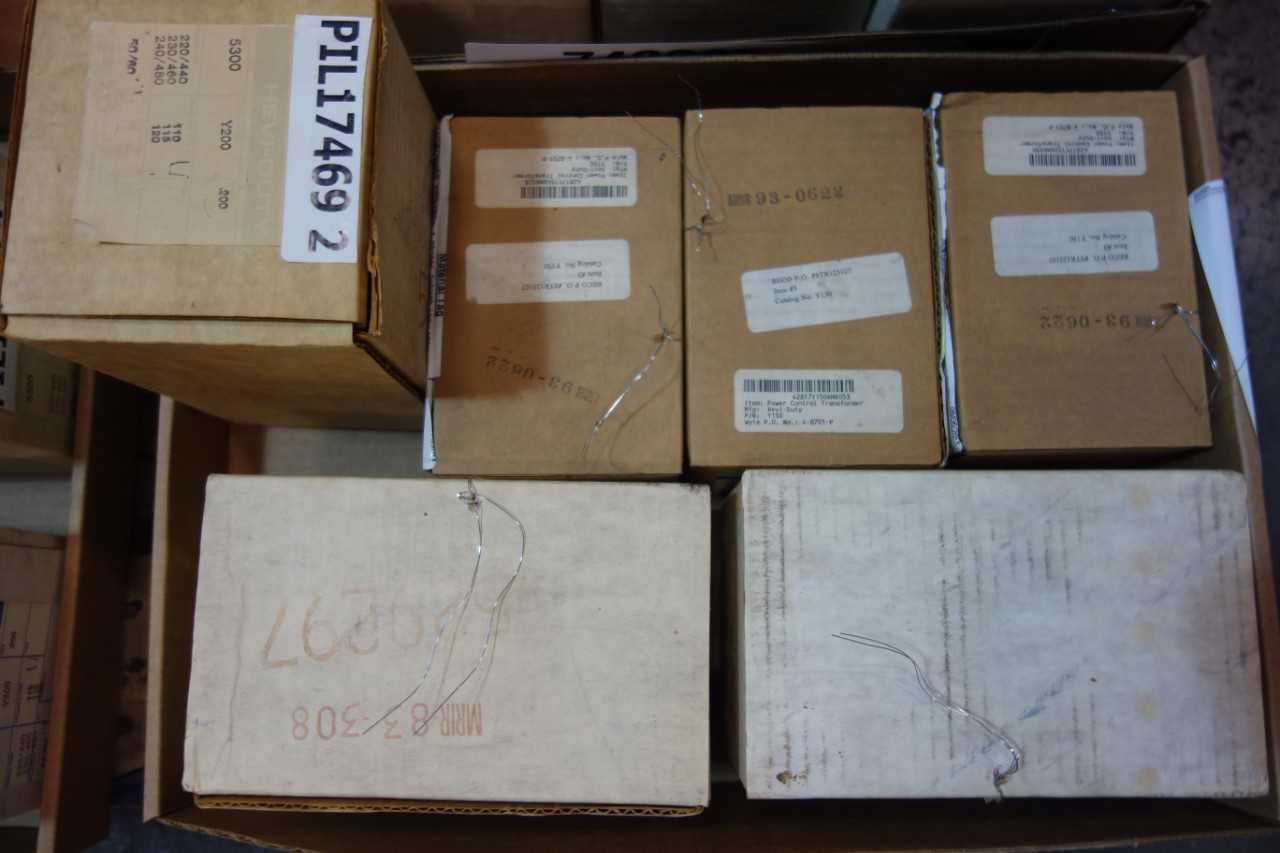 LOT OF AC VOLTAGE TRANSFORMERS- GS GENERAL SIGNAL - CONTROL TRANSFORMERS