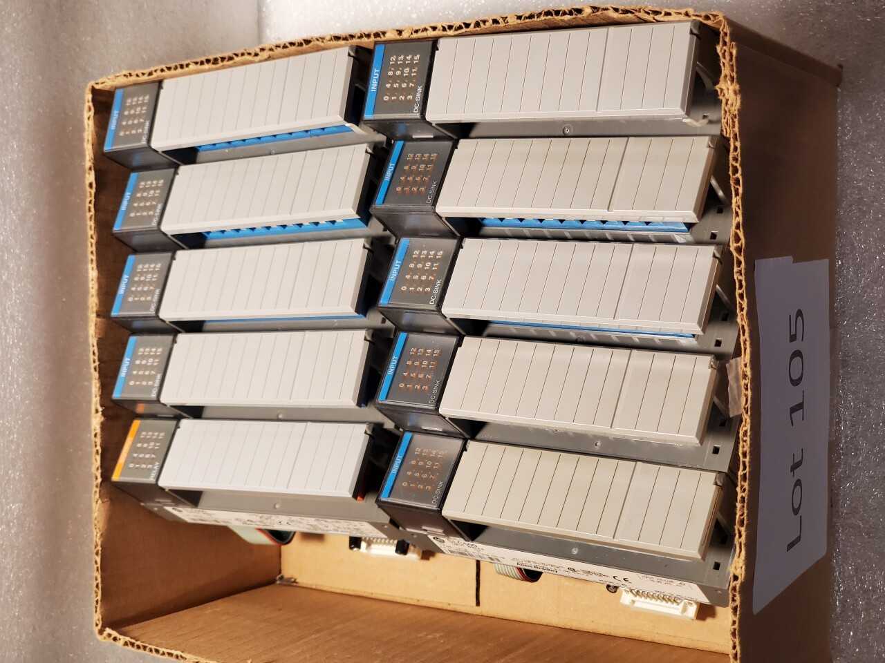 Lot of 10 Allen Bradley Assorted SLC 500 modules - AUTOMATION & CONTROLS