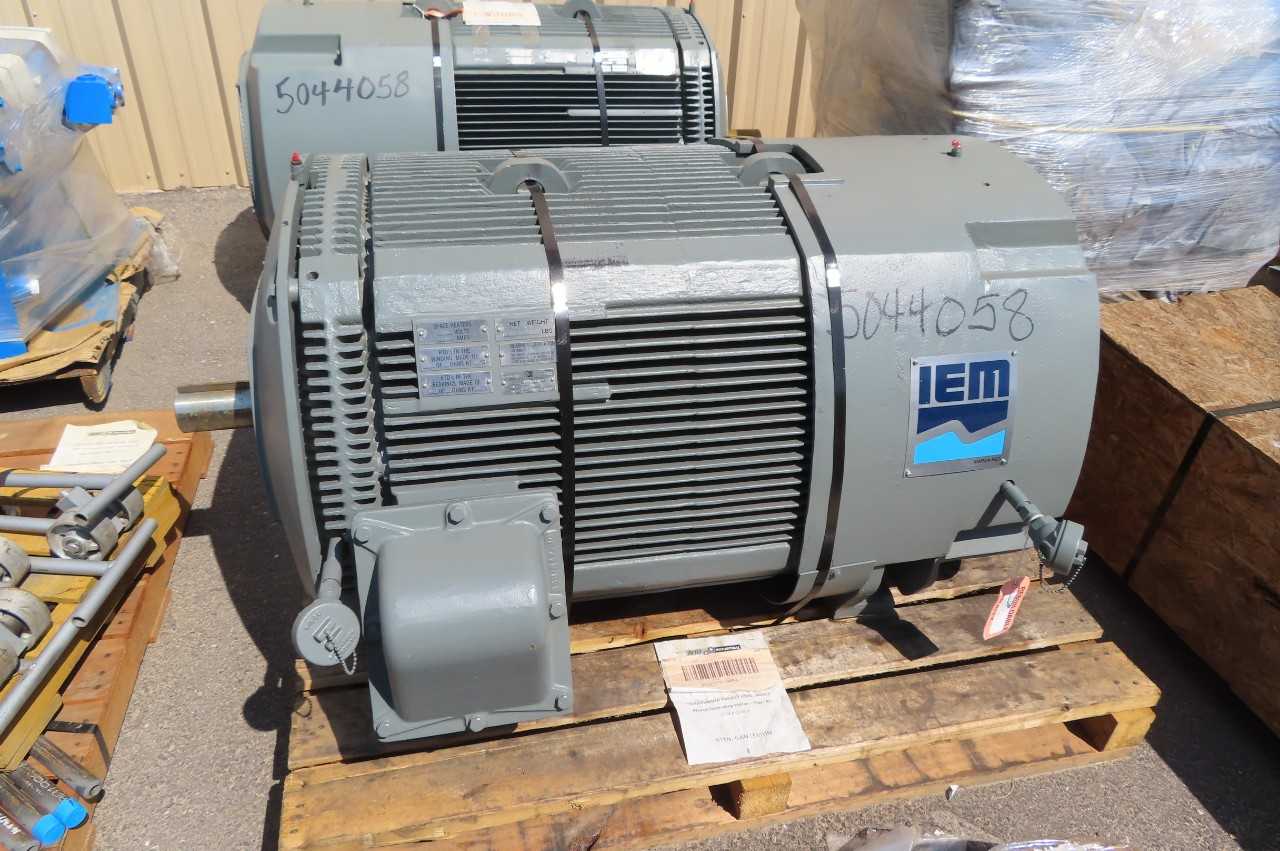 IEM 768194 350HP 4160V 1780RPM 5809S 3PH AC MOTOR - ELECTRIC MOTORS