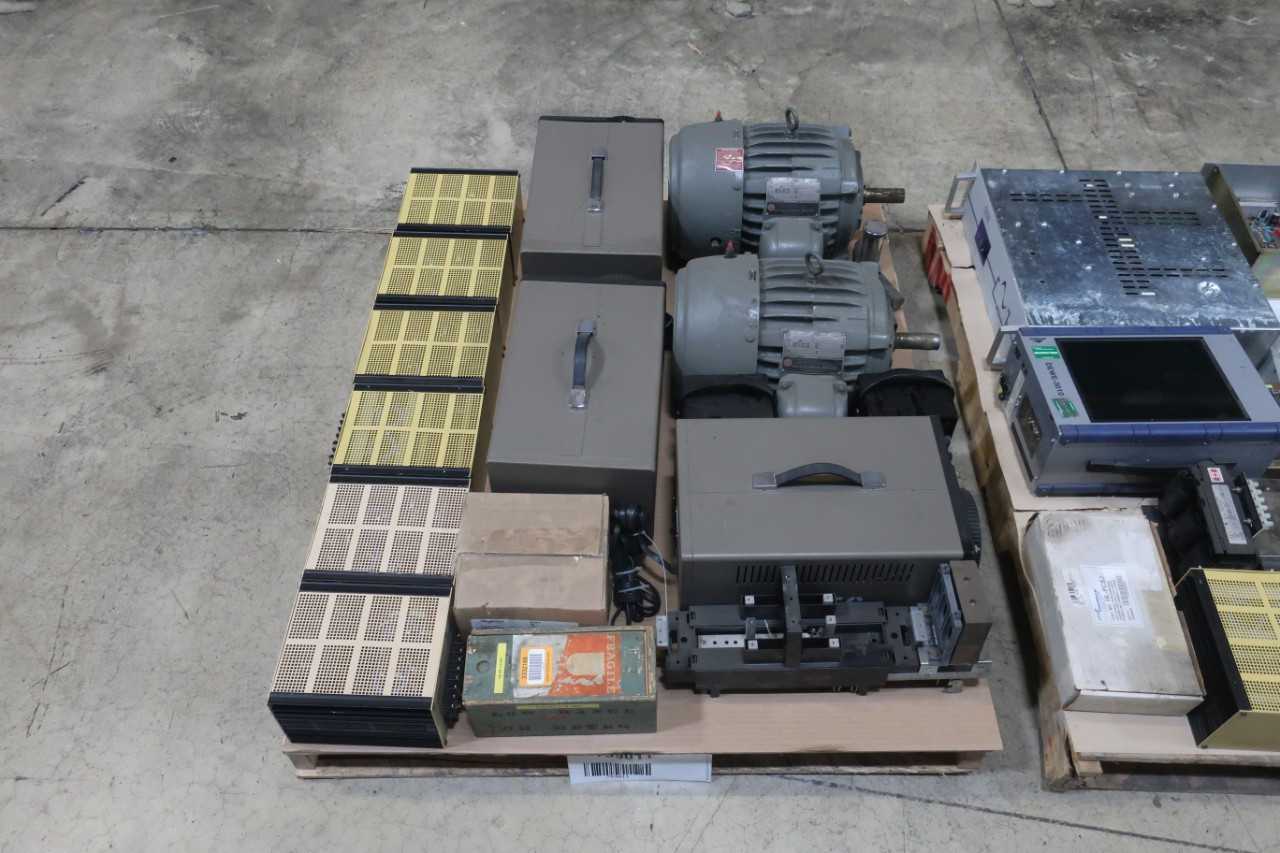 2 PALLETS OF ASSORTED ELECTRICAL - ELECTRICAL COMPONENTS