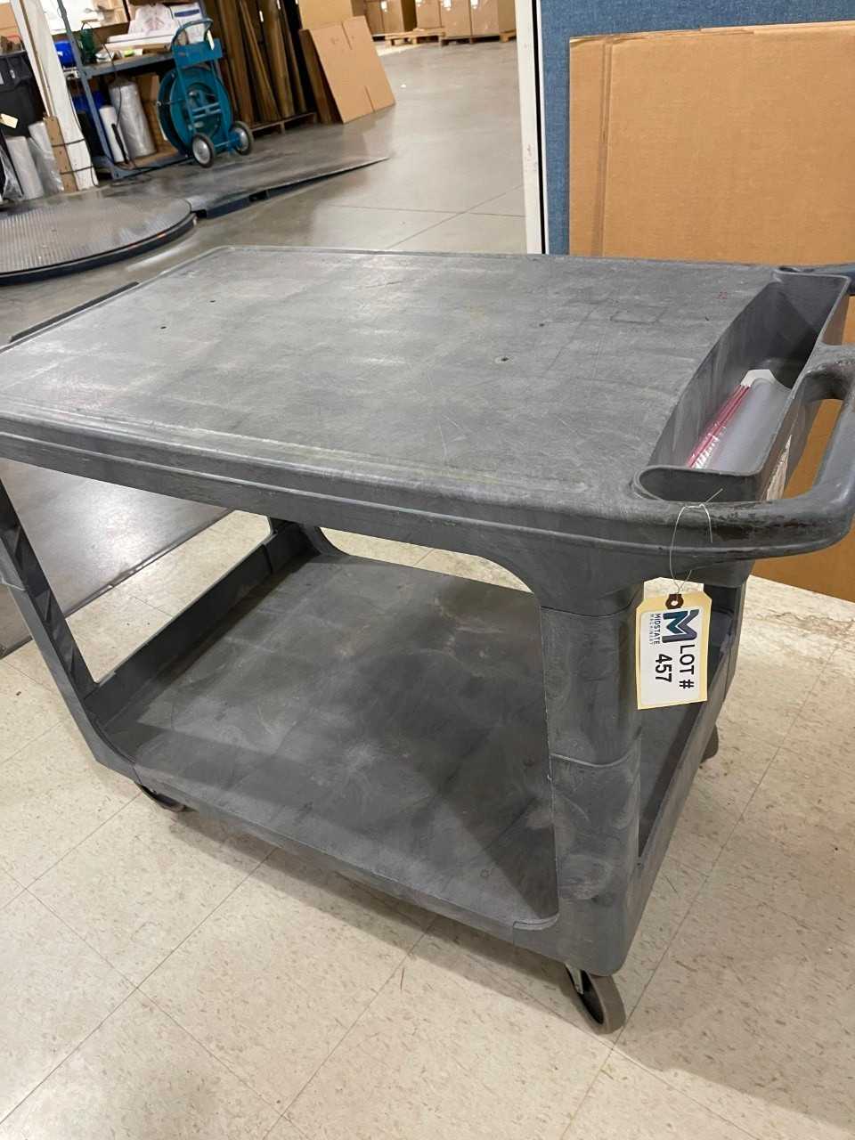 Plastic Rolling Cart No Contents - ROLLING CARTS