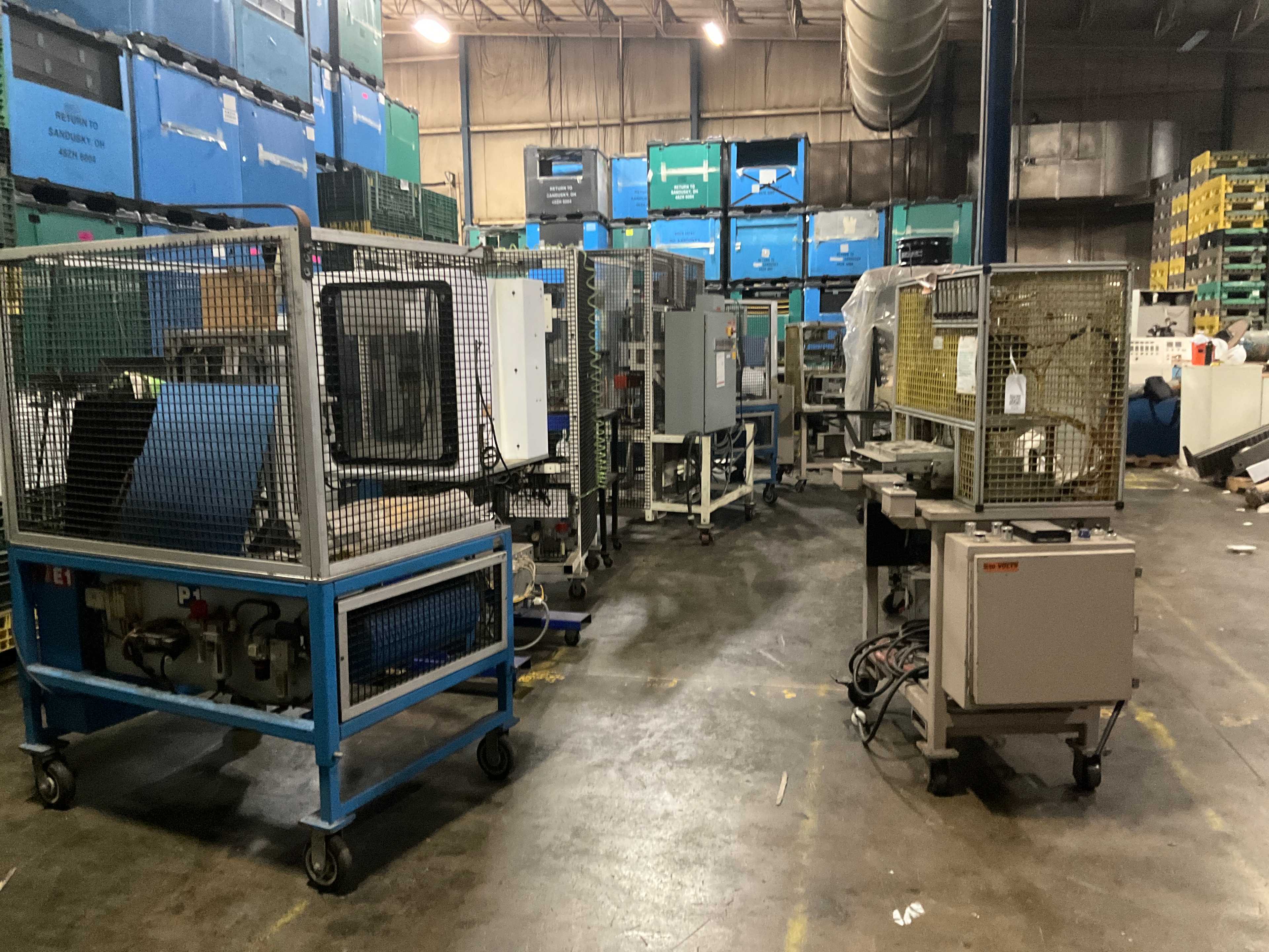 QTY 11- CUSTOM-MADE ASSEMBLY FIXTURES - PLANT & FACILITY EQUIPMENT