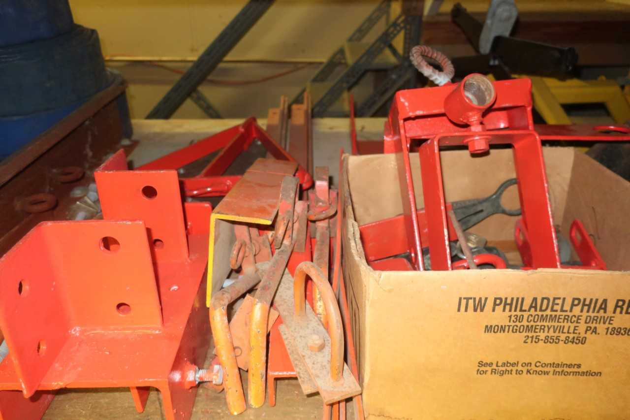 ASSORTED LOT OF CABLE PULLER REPLACEMENT PARTS - INDUSTRIAL PARTS