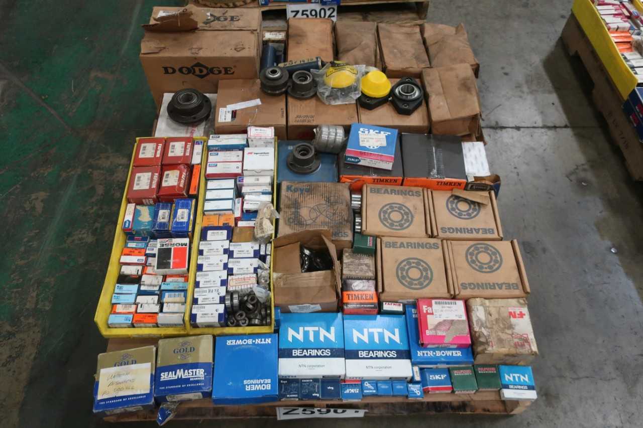 1 PALLET OF ASSORTED BEARINGS - BEARINGS