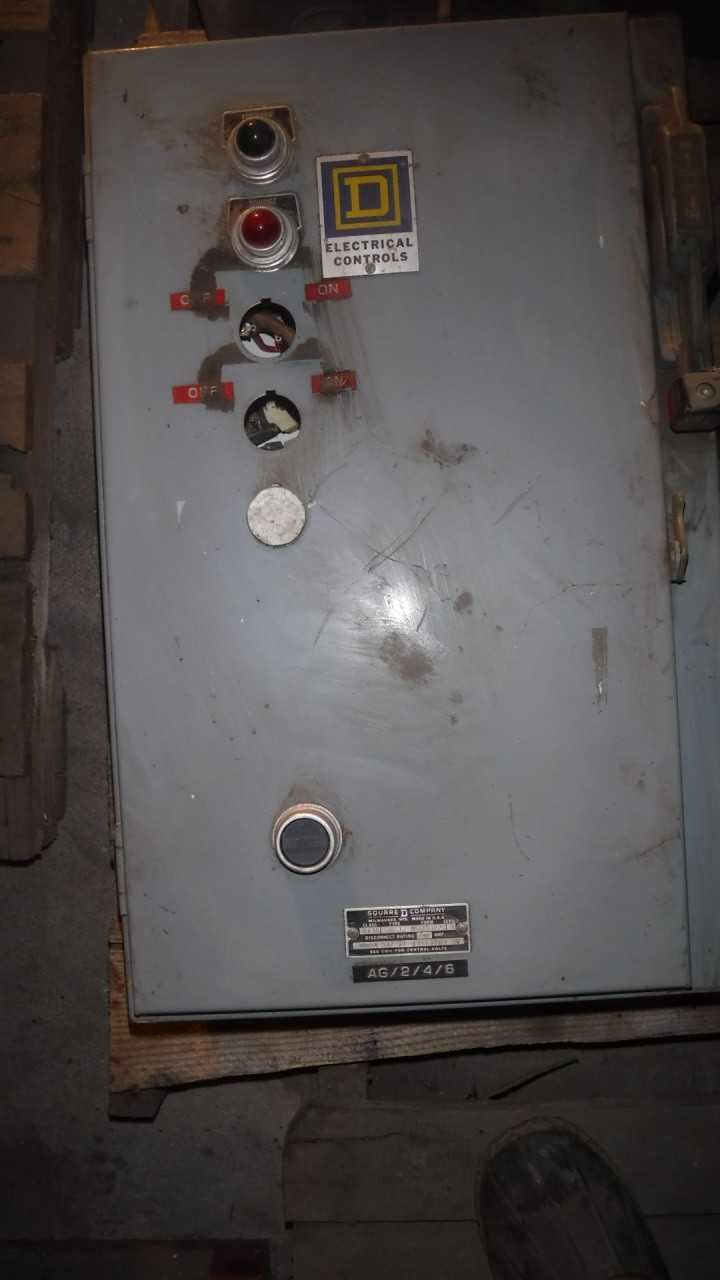 5 HP Square-D Size 0 Combination Starter - MOTOR STARTERS
