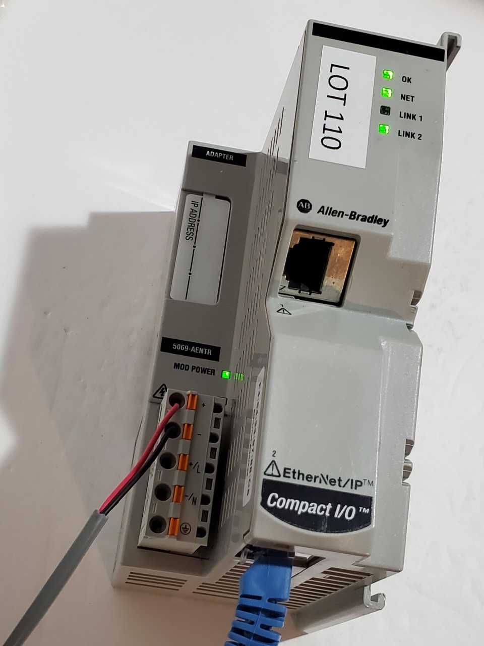 Allen Bradley Compact 5000 5069-AENTR - AUTOMATION & CONTROLS