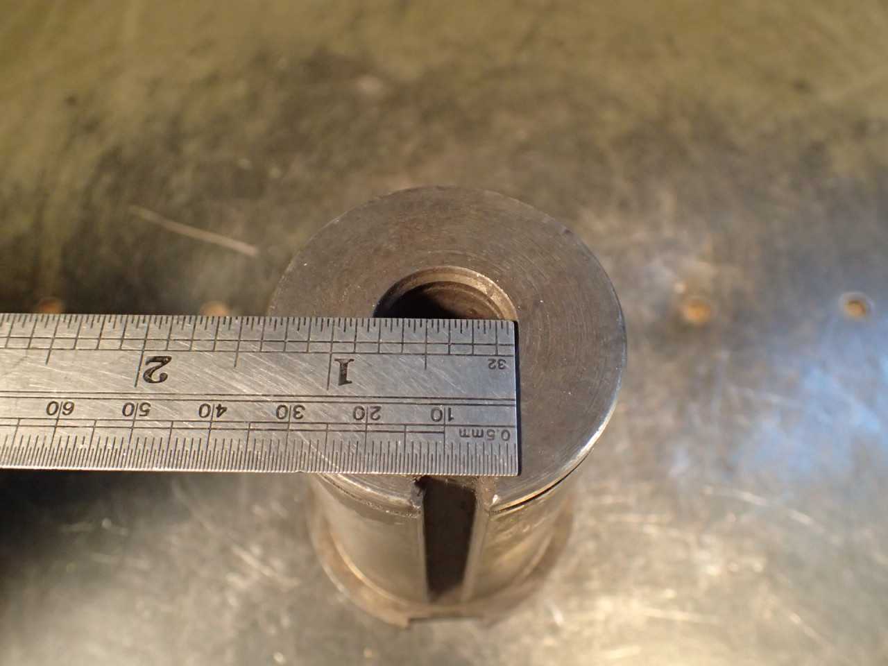 Beaver 20-X1-10 5/8" End Mill Tool Holder: 2" Keyed Straight Shank USA Made Used - END MILLS