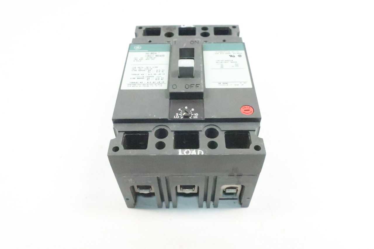GE TEC36150 3P 150A AMP CIRCUIT BREAKER - CIRCUIT BREAKERS