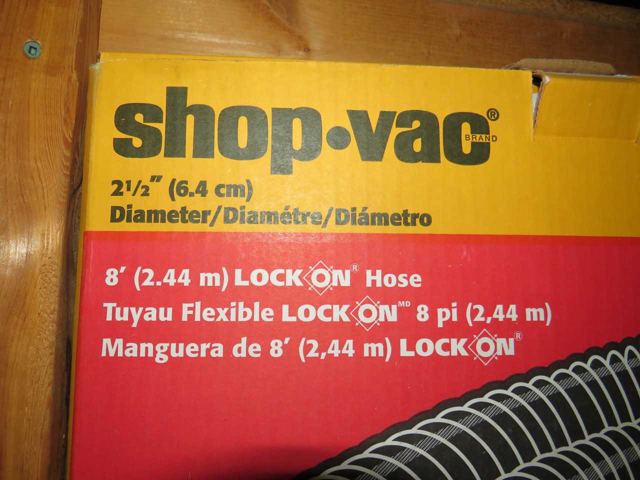 LOT OF 6 SHOP-VAC 90503 2 1/2" LOCK ON HOSE - ELECTRIC POWER TOOLS