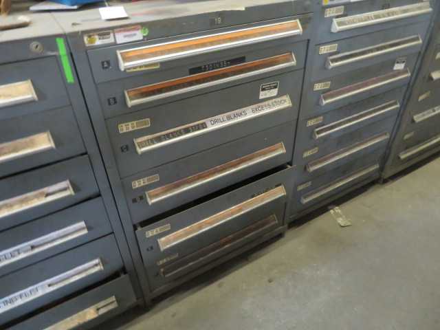 5 Drawer Vidmar Cabinet with Contents - MISCELLANEOUS
