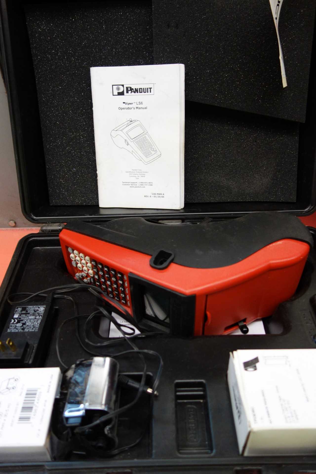 Panduit Viper LS6 Thermal Transfer Labeling System and Brady ID Pro Plus Wire Marker Printer - PACKAGING