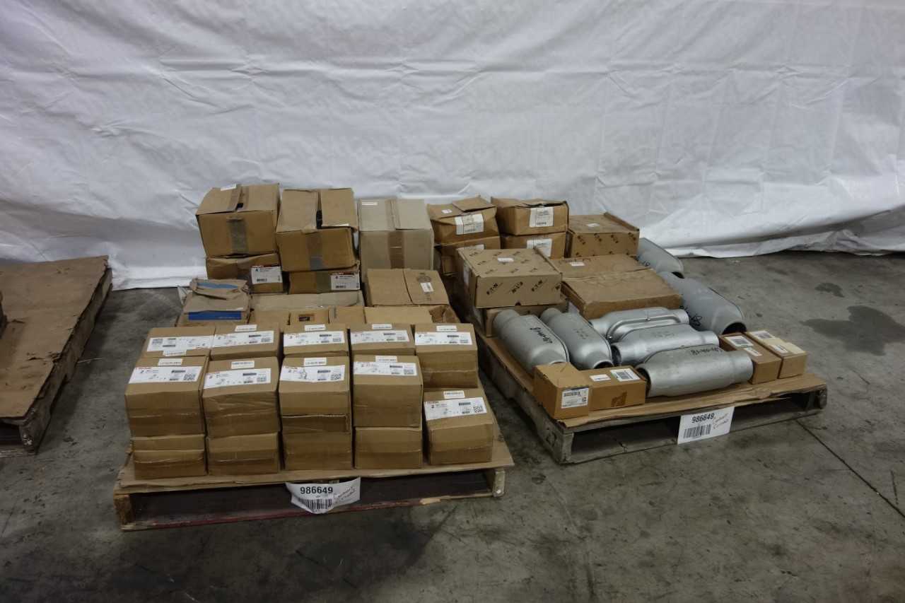 2 PALLETS OF ASSORTED CONDUIT FITTINGS - CONDUIT FITTING