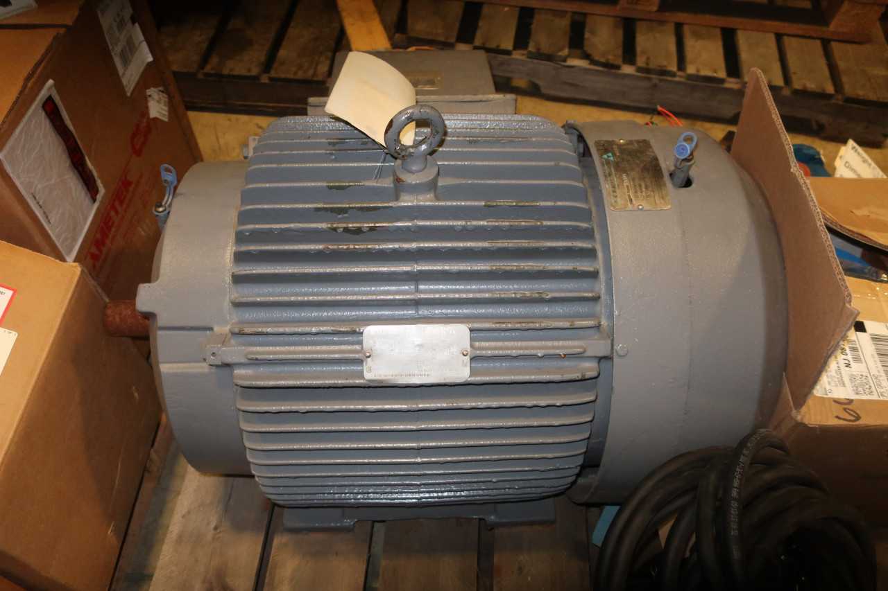 RELIANCE 01MAN31032 MOTOR 365TS 3PH 75 HP 575V 1780 RPM - ELECTRIC MOTORS