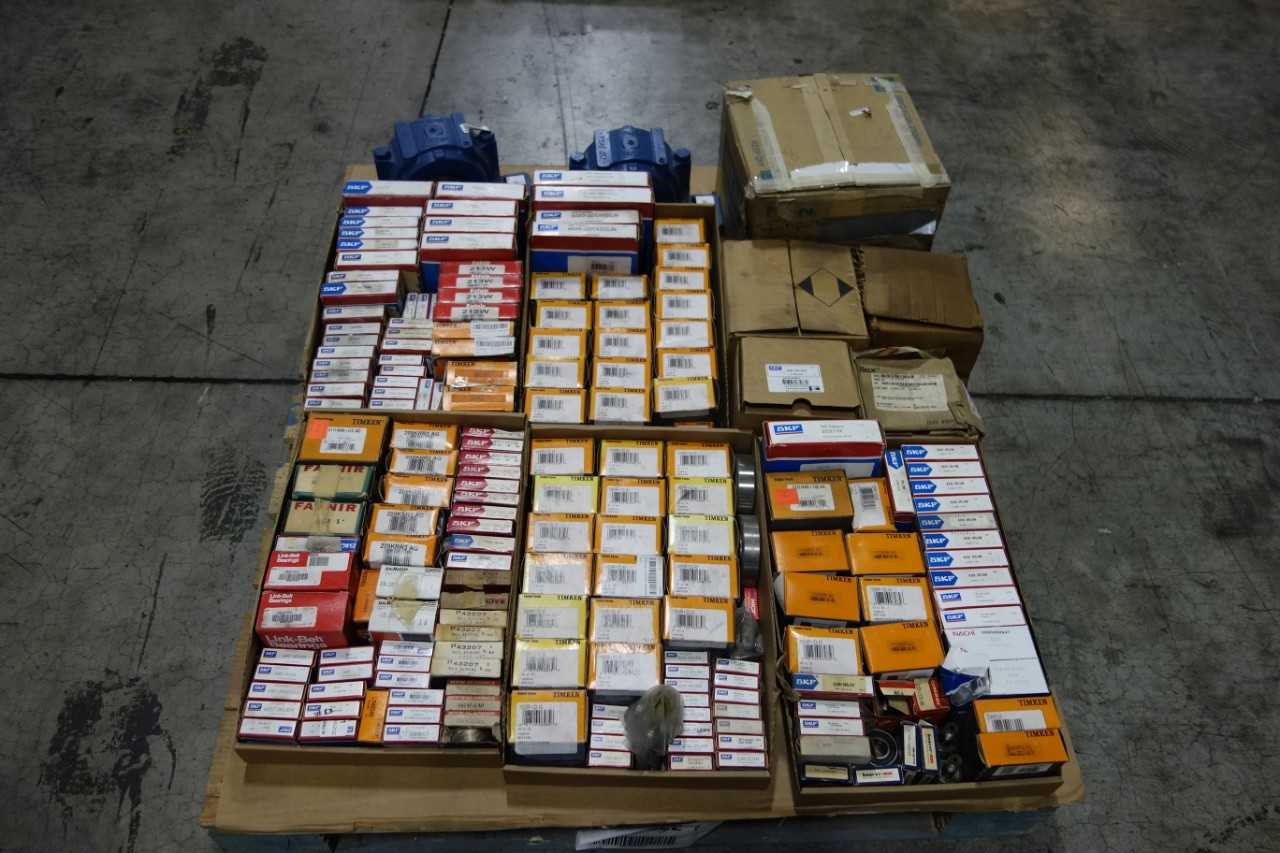 1 PALLET OF ASSORTED BEARINGS - BEARINGS