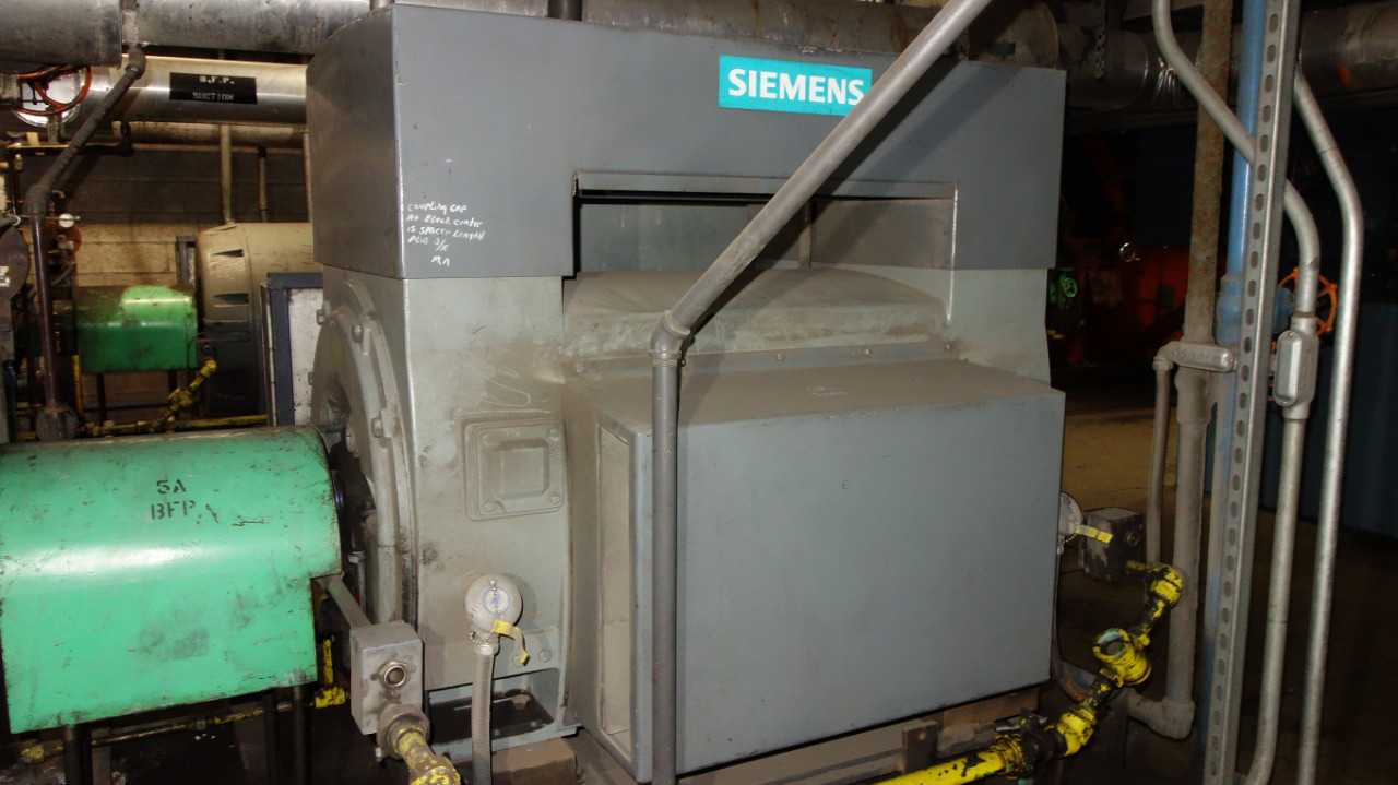 SIEMENS TYPE CG 1250HP AC MOTOR 2300V 5810S 3570RPM - MISCELLANEOUS