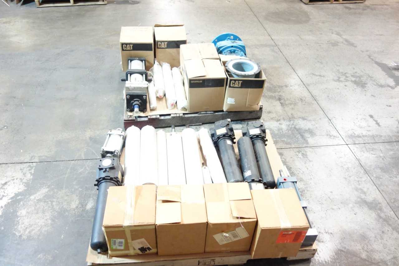2 PALLETS OF ASSORTED PNEUMATIC CYLINDERS, PARTS, ACCESSORIES - PNEUMATIC CYLINDERS & ACTUATORS