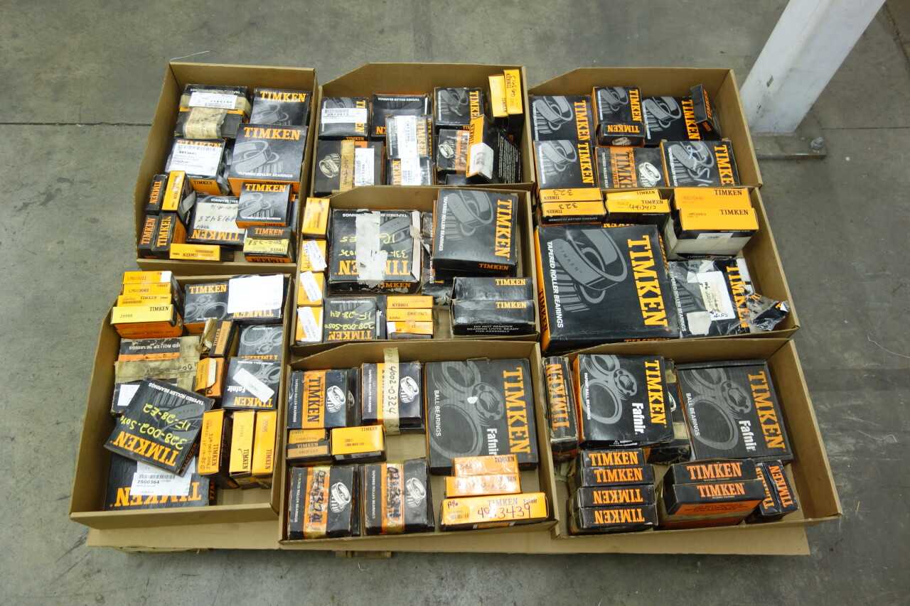 PALLET OF TIMKEN ROLLER BEARINGS - BEARINGS