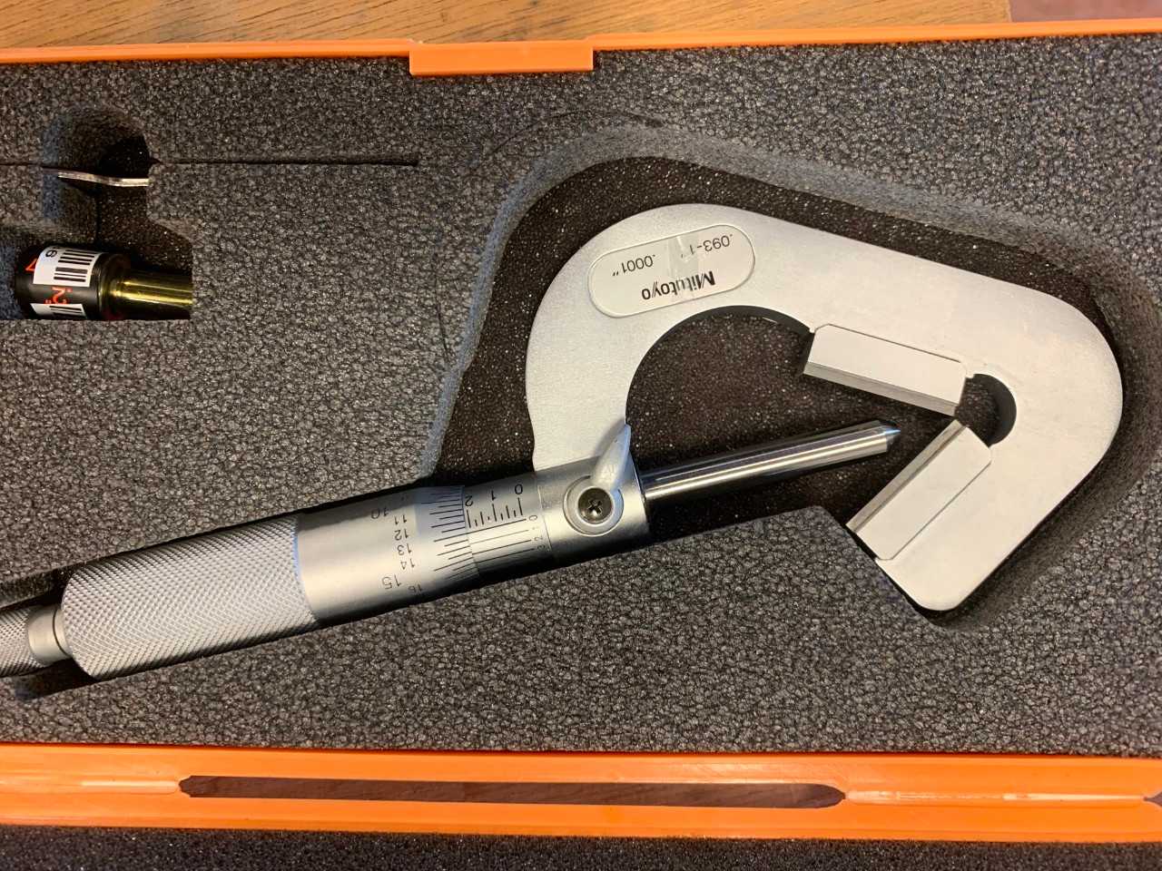 Mitutoyo V-Anvil Micrometer - ELECTRIC POWER TOOLS