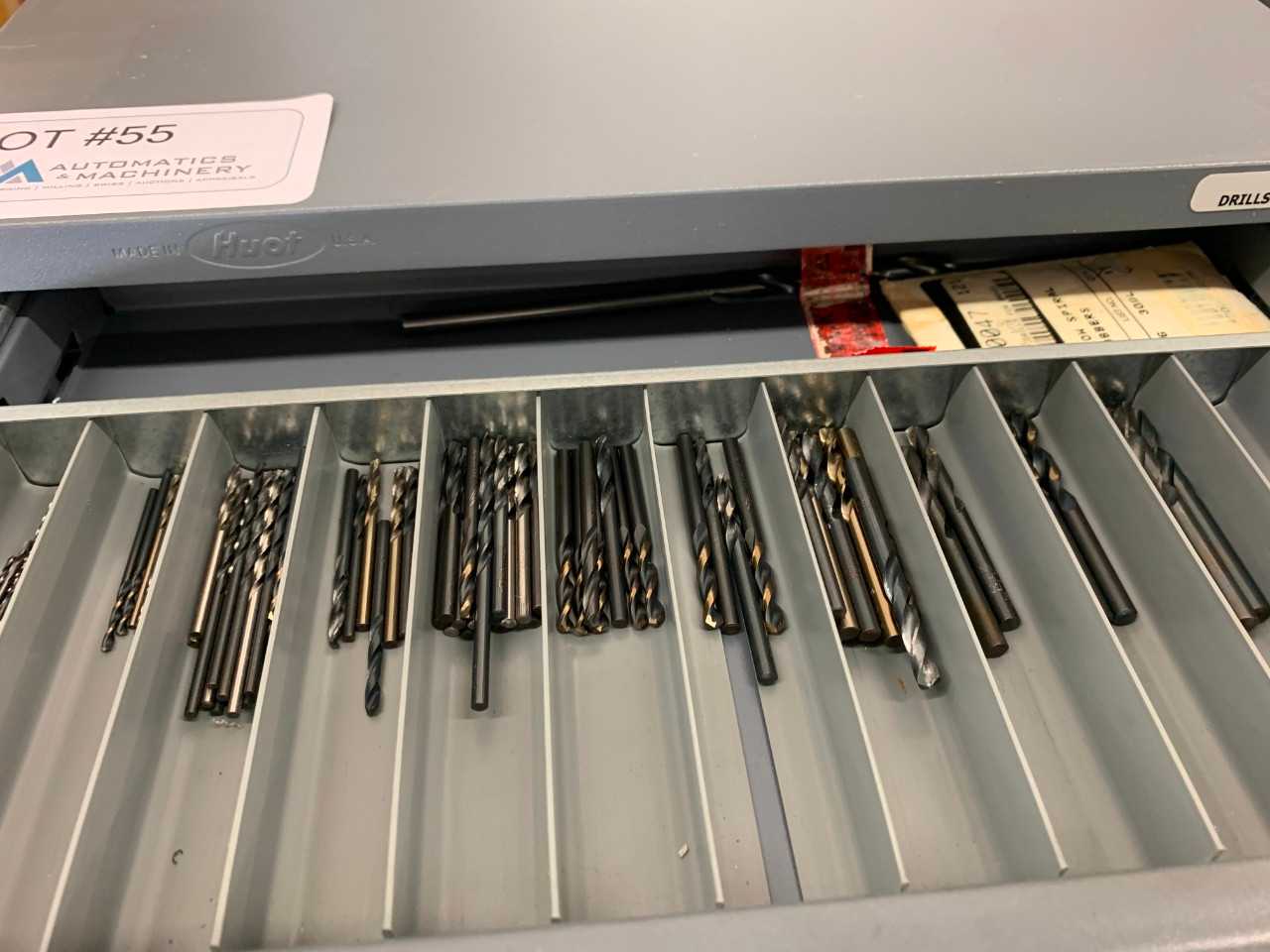 3 Drawer Drill Bit Organizer (Contents Included) - TOOL STORAGE