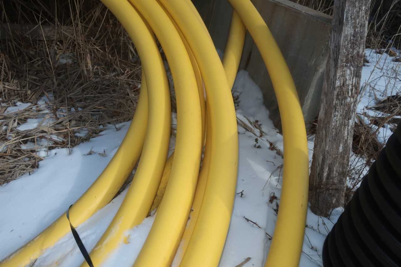 LOT OF ASSORTED TUBING - TRAILER MOUNTED EQUIPMENT