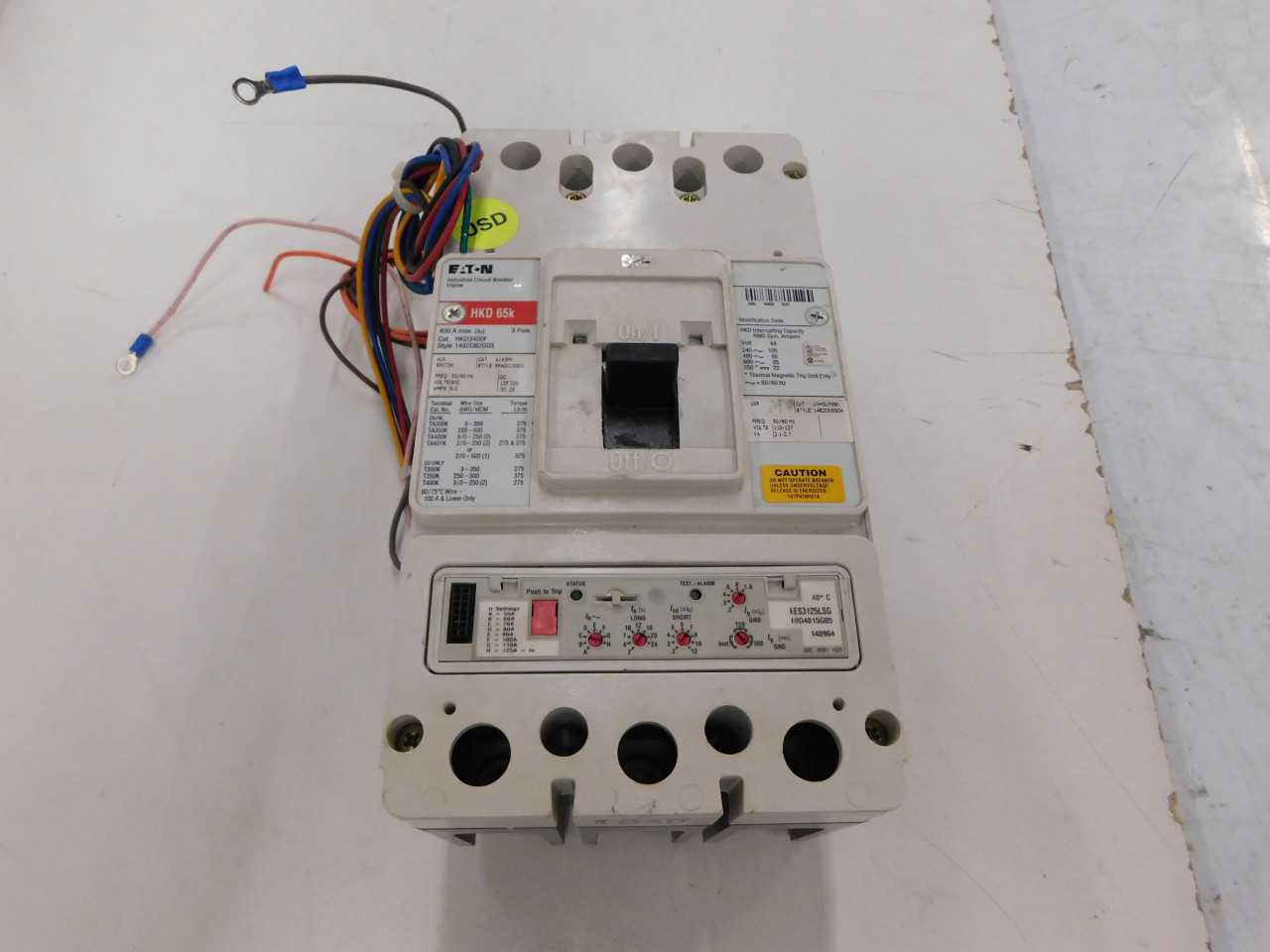 Lot of Quantity 1x HKD3125 MCCB/Molded Case Circuit Breaker - CIRCUIT BREAKERS