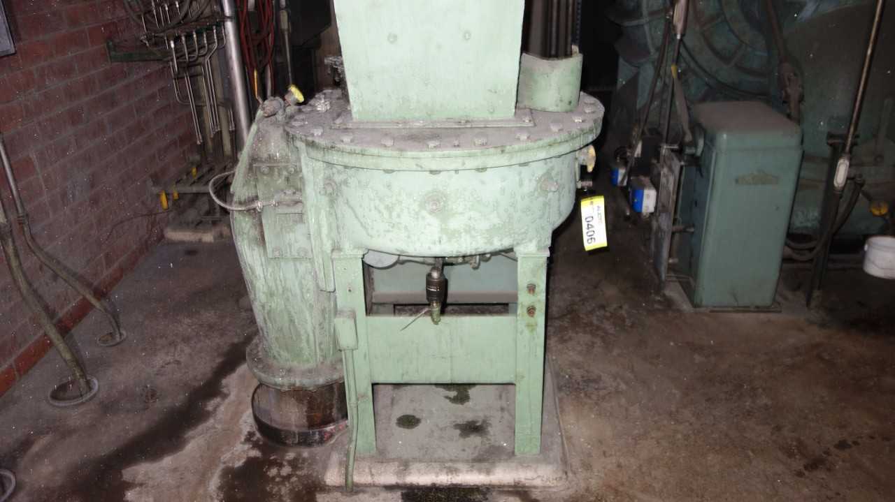 COAL FEEDER W/ RELIANCE 5HP 230/460V-AC MOTOR, JORDAN LA-2410 ACTUATOR - PROCESS EQUIPMENT