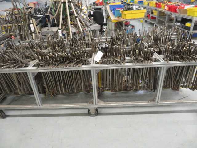 Cart full of Vice Grip Clamps - MISCELLANEOUS
