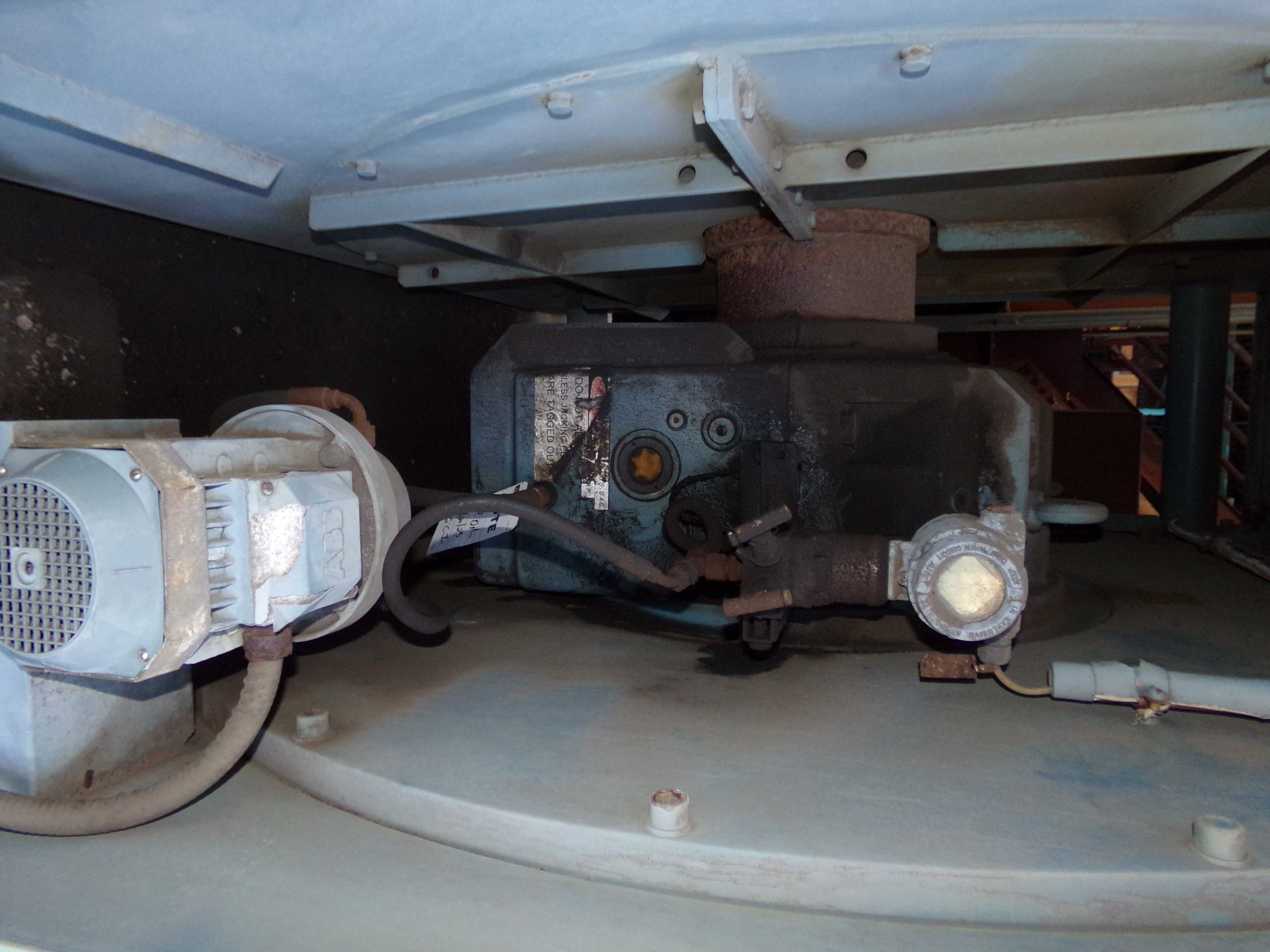 2008 ABB AMC 800M8A BSFV 3 PHASE INDUCTION MOTOR - ELECTRIC MOTORS