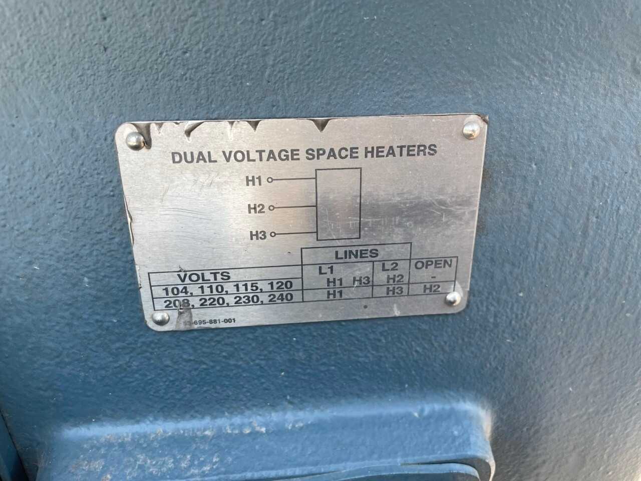 2012 Siemens 750 HP Induction Motor (Unused) - ELECTRIC MOTORS