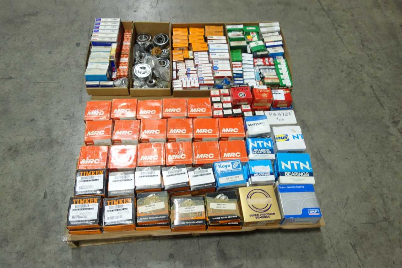 PALLET OF ASSORTED BEARINGS - BEARINGS