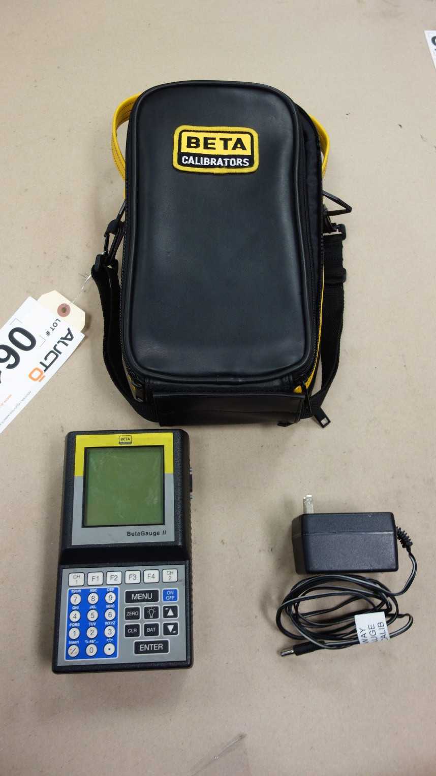 HATHAWAY BETA CALIBRATORS BETAGAUGE 2 CALIBRATOR - ELECTRICAL TESTING EQUIPMENT