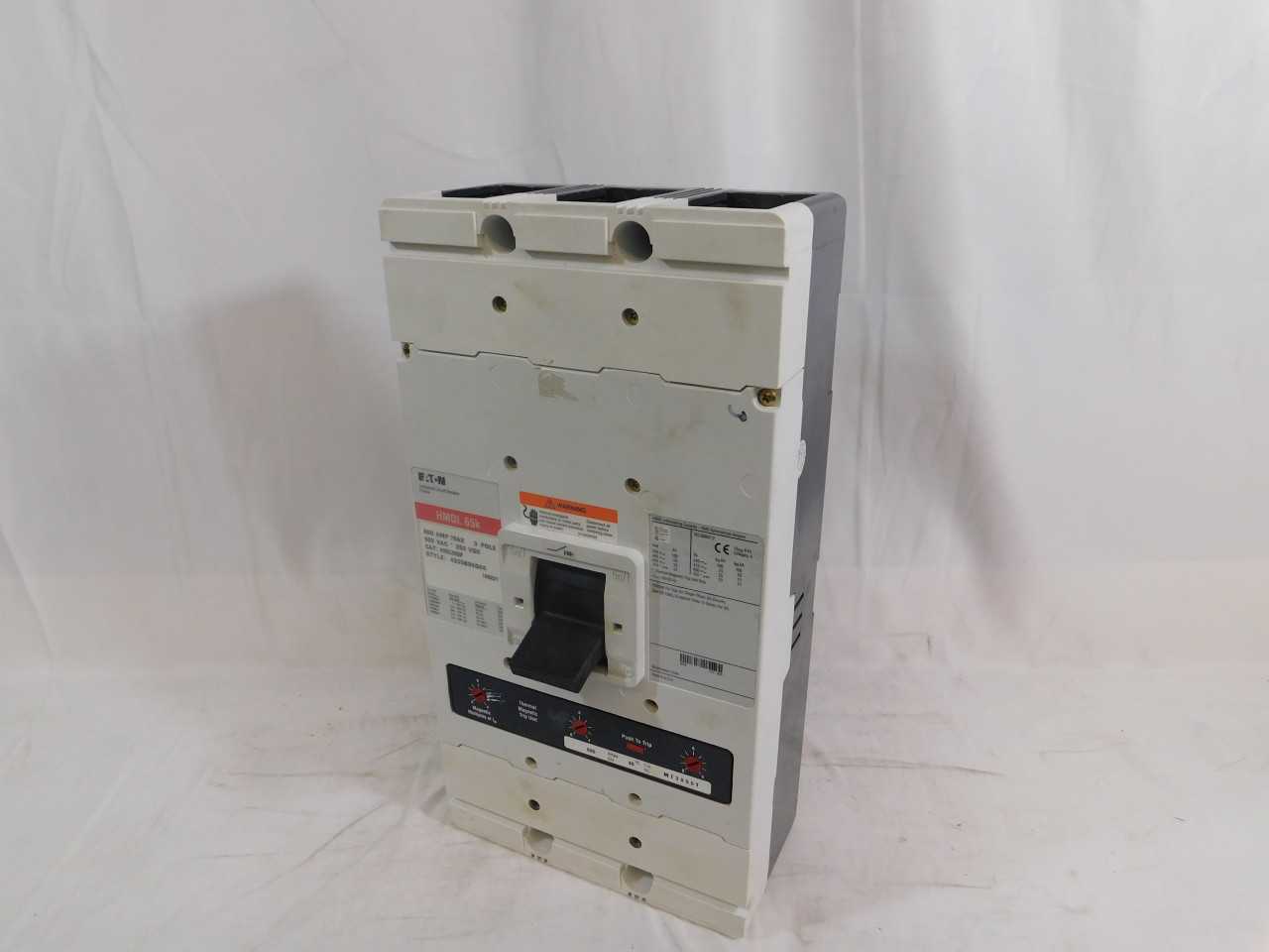 Lot of Quantity 1x HMDL3800 800A MCCB/Molded Case Circuit Breaker - CIRCUIT BREAKERS