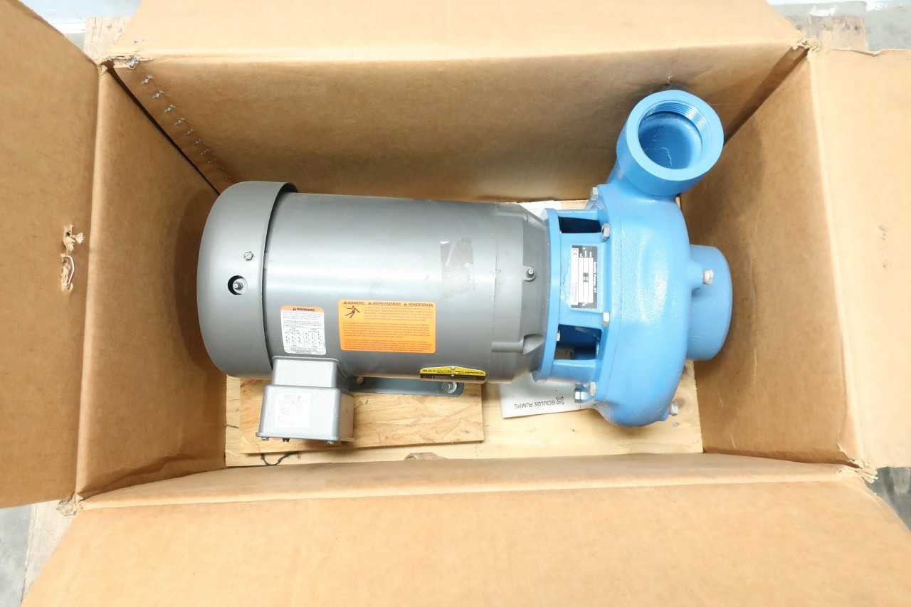 GOULDS 7AI2J5A0 2-1/2IN 7-15/16IN 5HP 3IN 208-230/460V-AC CENTRIFUGAL PUMP - CENTRIFUGAL PUMP GOULDS 7AI2J5A0 2-1/2IN 7-15/16IN 5HP 3IN 208-230/460V-AC CENTRIFUGAL PUMP - CENTRIFUGAL PUMP