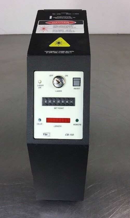 TSI Inc. Laser Speed Model 240150 Length & Speed Gauge 100mW peak 650-810 WL - Used - Bench Tested - ELECTRICAL COMPONENTS
