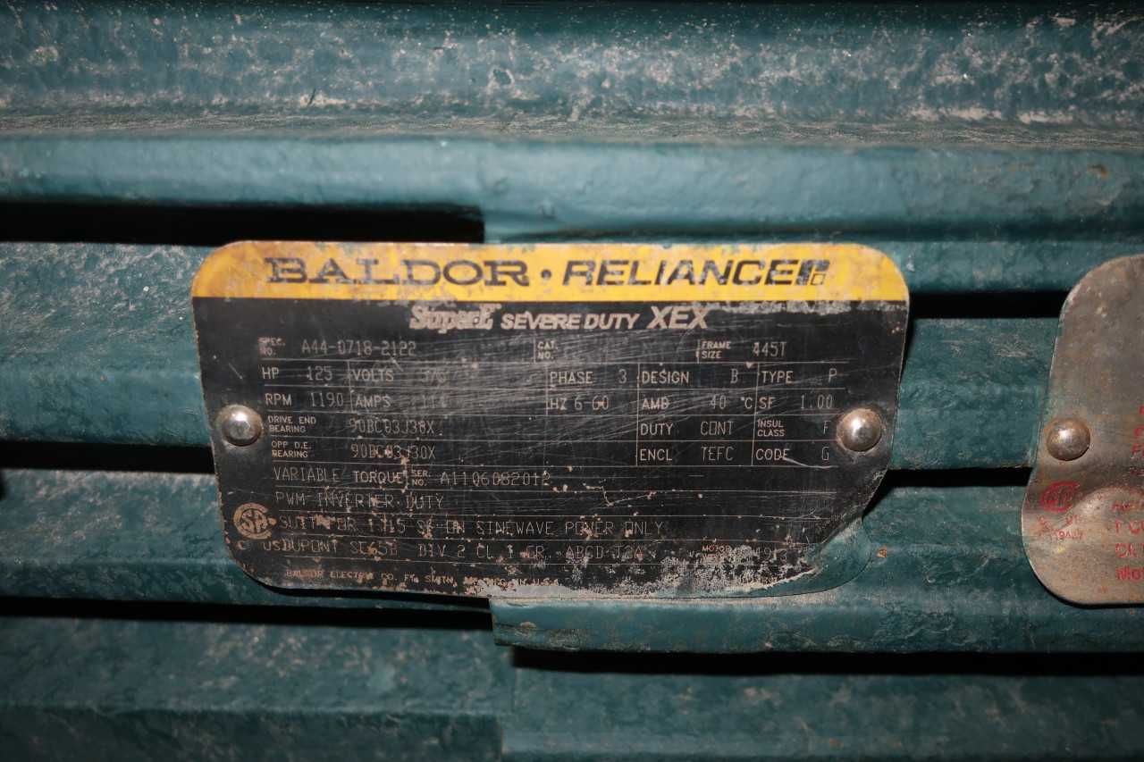 BALDOR A44-0718-2122 445T MOTOR - ELECTRIC MOTORS