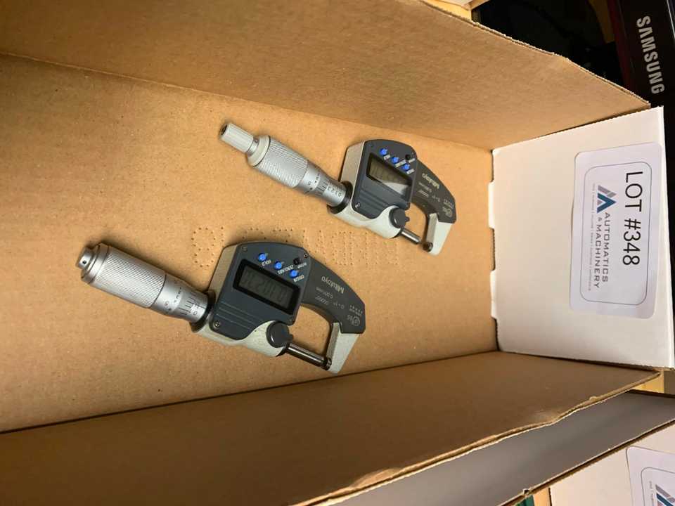 Mitutoyo Digital Micrometers - ELECTRIC POWER TOOLS