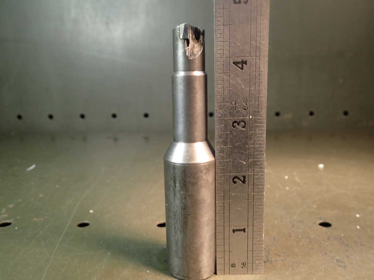 41/64" Coolant Thru Carbide Tipped Slotting Drill: 1" Straight Gun Drill Shank - MACHINING ACCESSORIES & TOOLING
