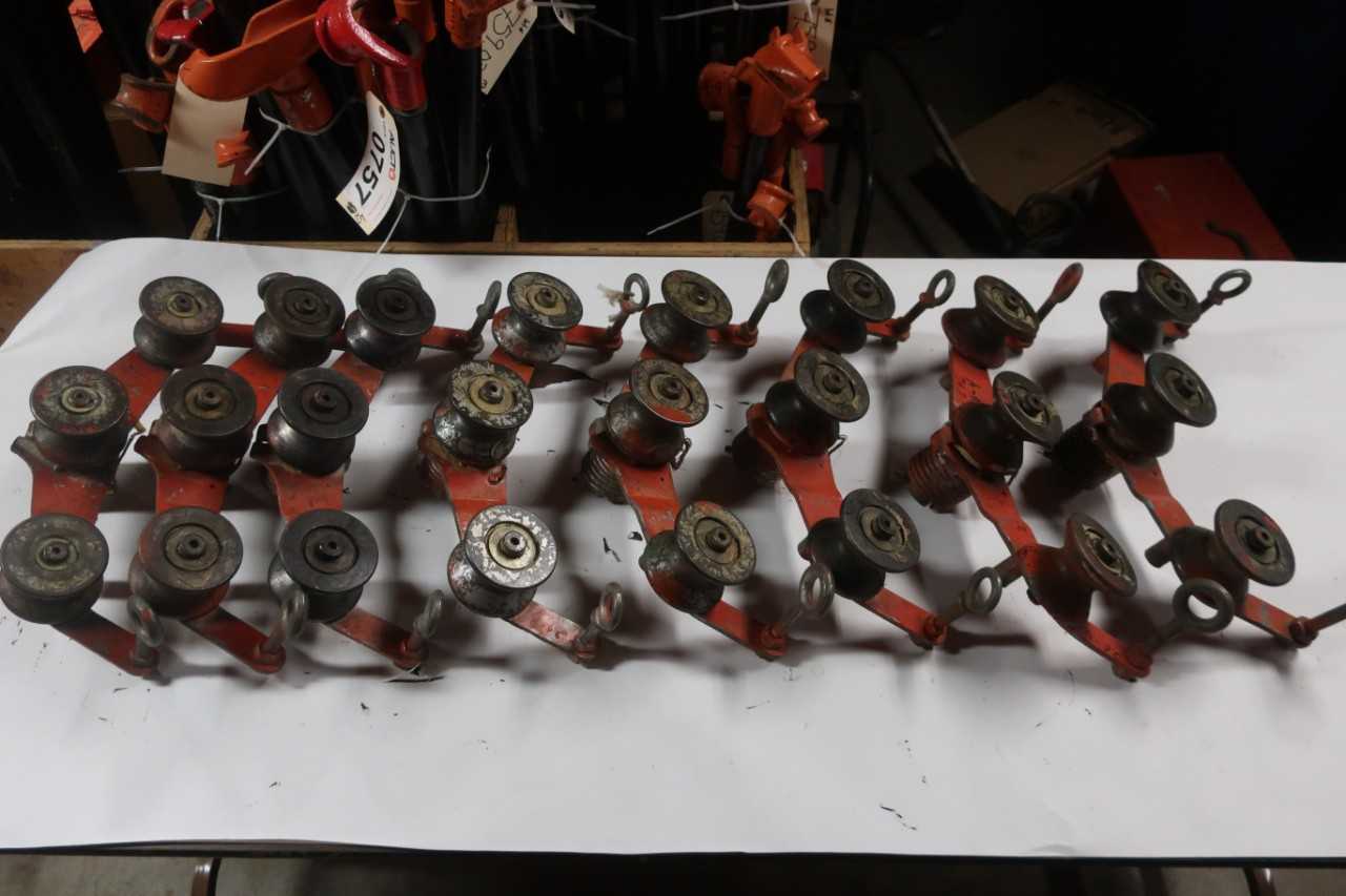 LOT OF 8 ACSR TRI-ROLLER - TRAILER MOUNTED EQUIPMENT