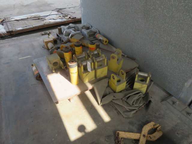 Enerpac Cylinders, and cart of wheels - PNEUMATIC CYLINDERS & ACTUATORS