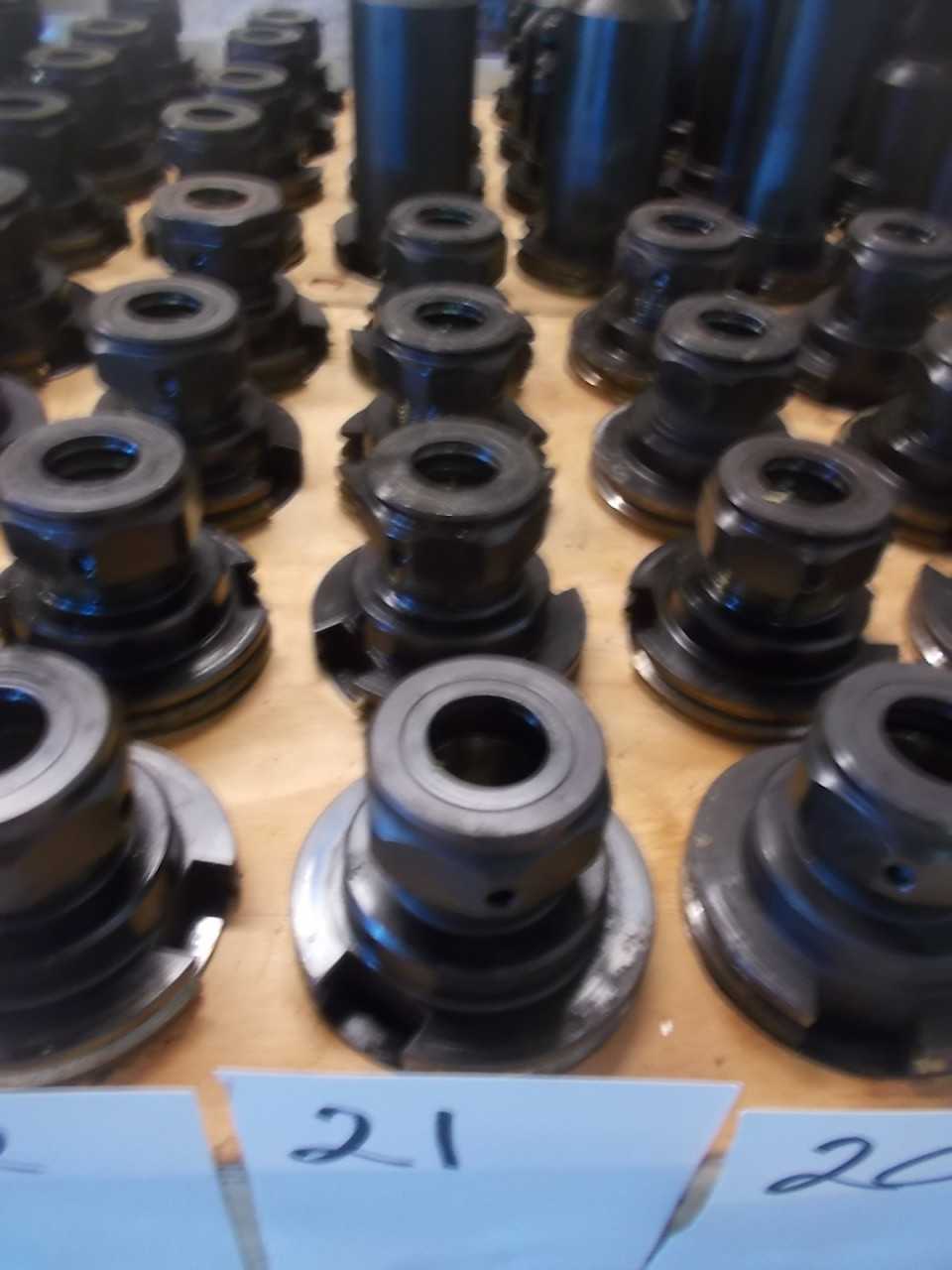 4 Cat 50 TG100 Collet Holders - MACHINING EQUIPMENT