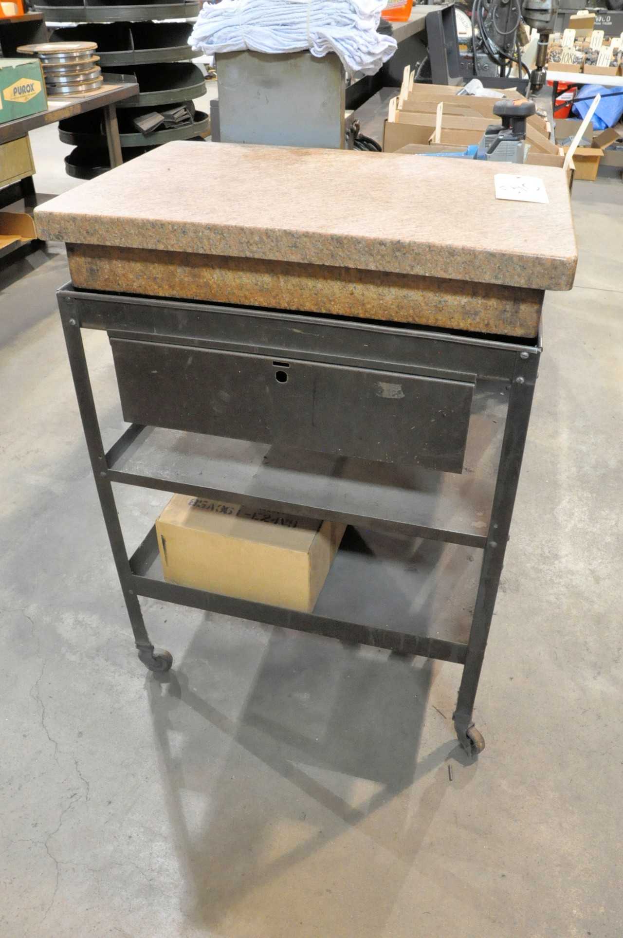 Granite Surface Plate on Stand - PROCESS EQUIPMENT