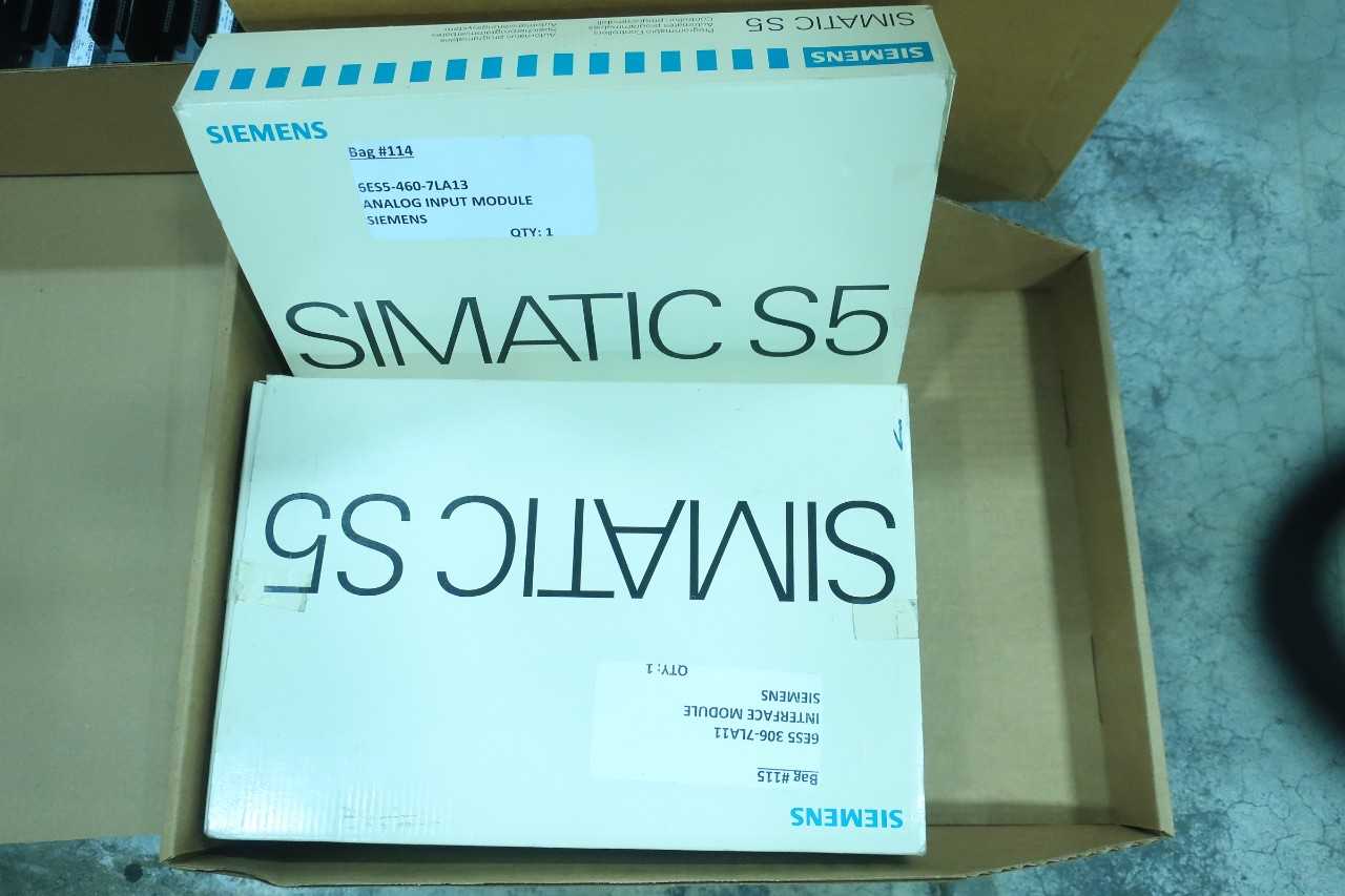 1 LOT OF SIEMENS INPUT MODULE - AUTOMATION & CONTROLS