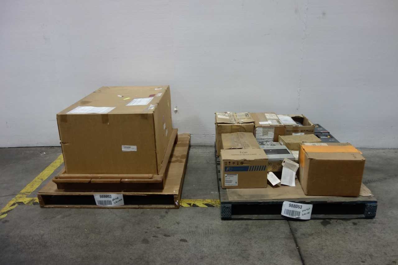 2 PALLETS OF ASSORTED MOTOR DRIVES - MOTOR DRIVES
