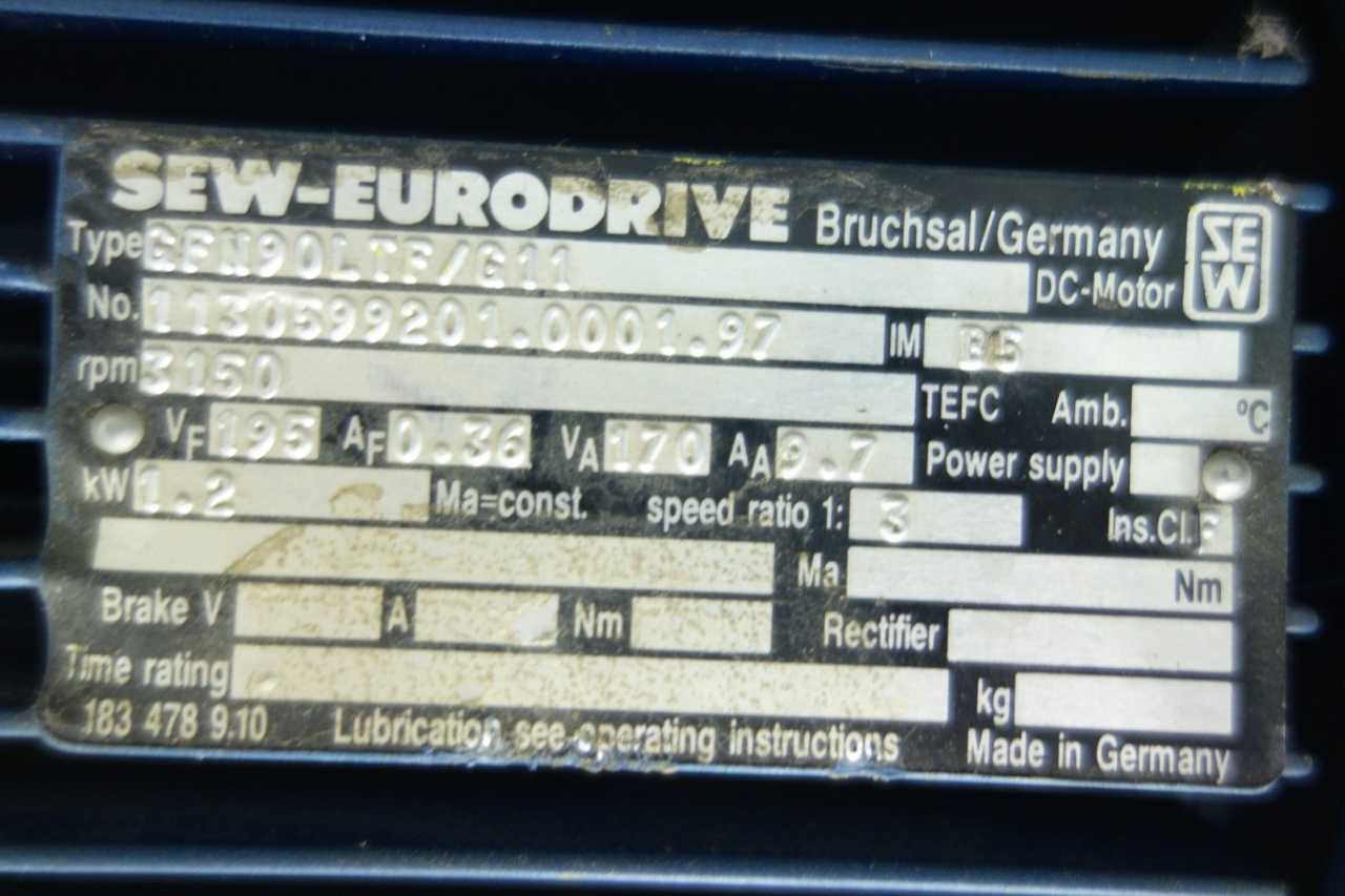 1 PALLET OF SEW-EURODRIVE, SUMITOMO GEARMOTORS - INDUSTRIAL PARTS